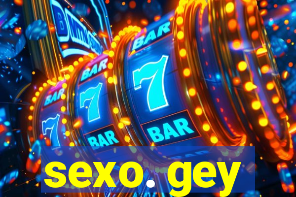 sexo. gey
